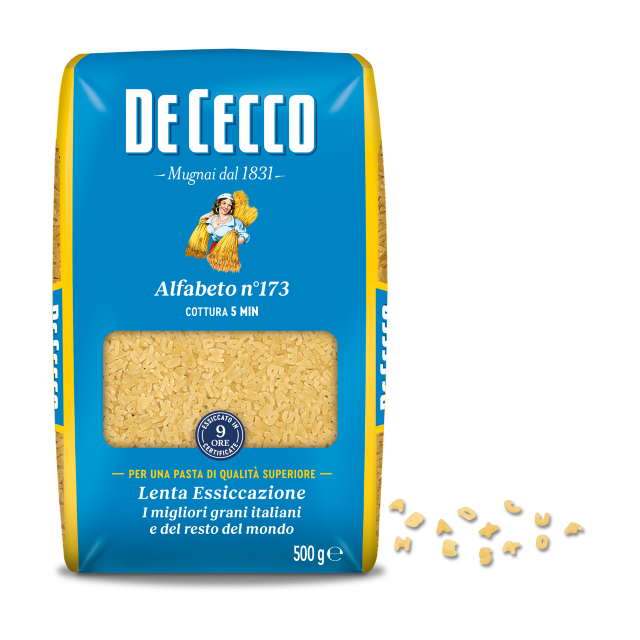 De Cecco Alfabeto 500g