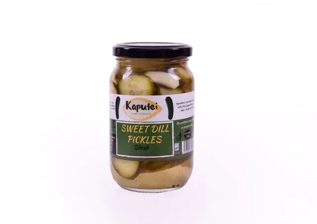 Kaputei Sweet Dill Pickles Sliced 300G
