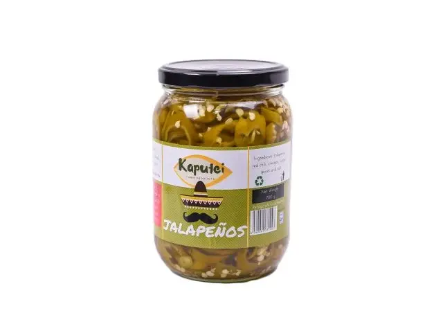 Kaputei 700G Pickled Sliced Jalapenos
