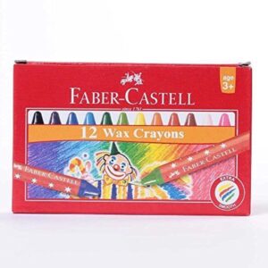 Faber Castel Crayons Regular Wax 12'S 57Mm 120048