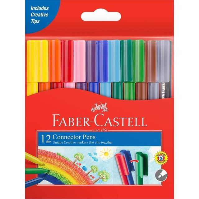 Faber Castel Pen Fibre Tip Connector 12'S 153012