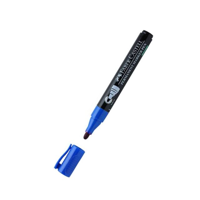 Faber Castel Permanent Marker Blue Round 553951/154351