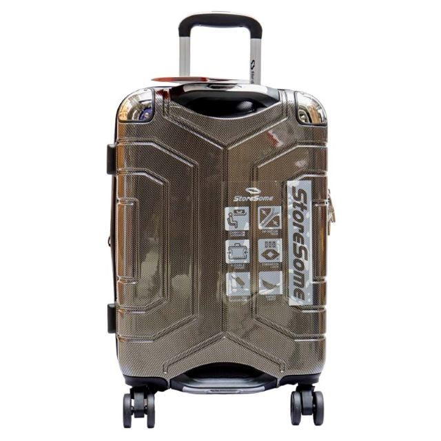 Velo Storesome Pc Suitcase Size 20 Black