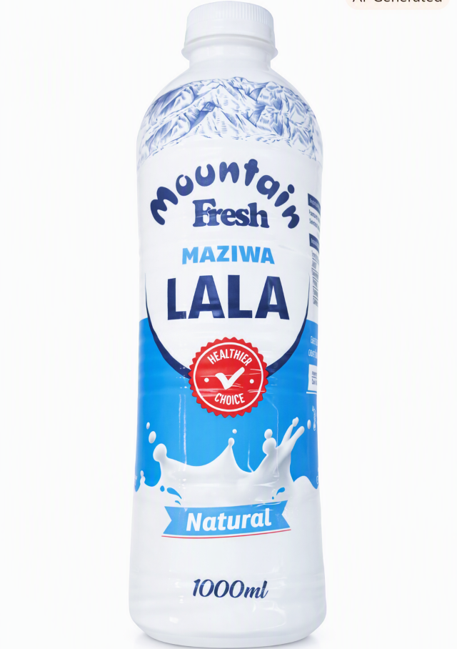 Mountain Fresh Bottle Natural Lala 1000ml