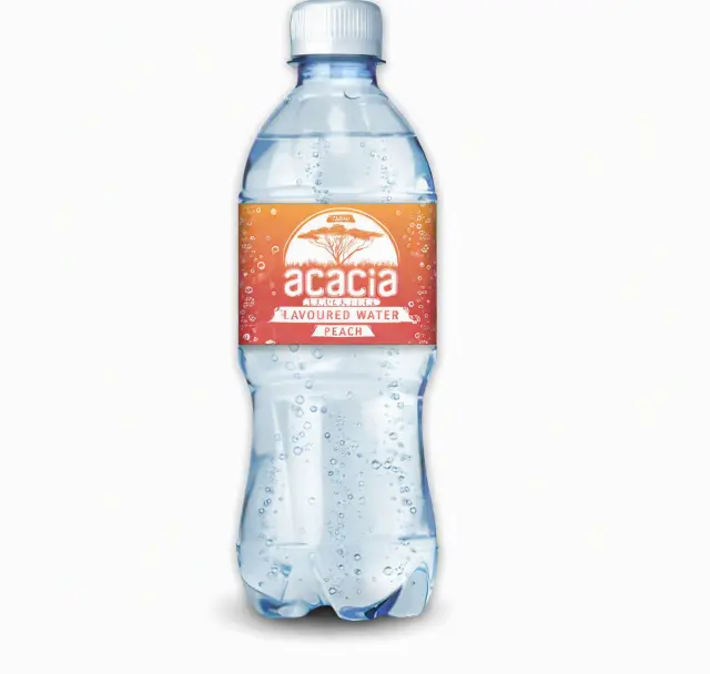 Acacia Sparkling Peach Flavoured Water 500ml