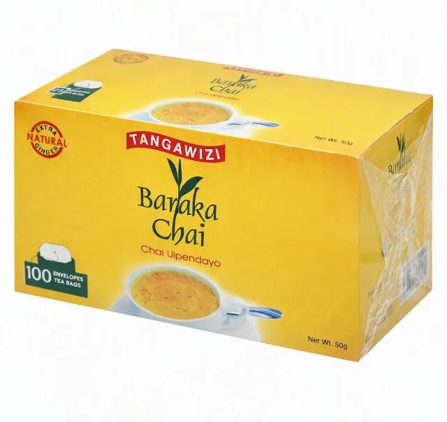 Baraka Chai Catering Tangawizi Tea Bag 100'S