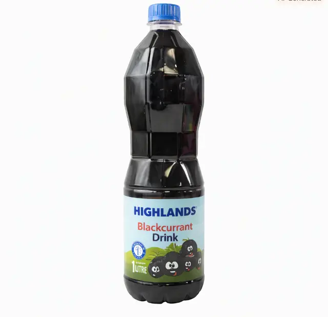 Highlands B/Currant Drink 1Ltr