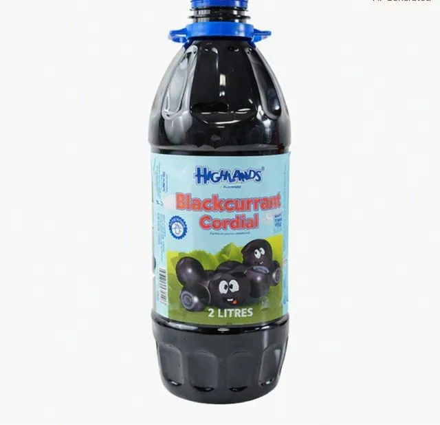 Highlands B/Currant Drink 2Ltr