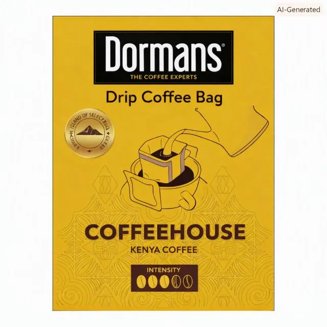 Dormans Coffeehouse Drip Coffee Bags 6X11g