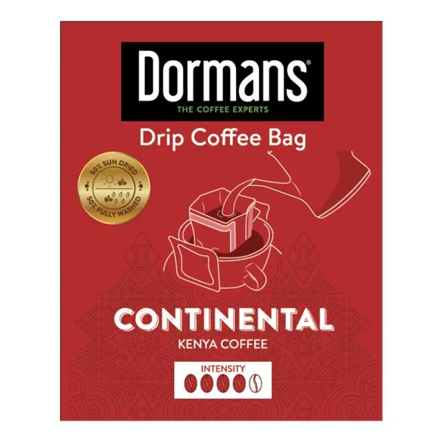 Dormans Continental Coffee Drip Bags 6X11g