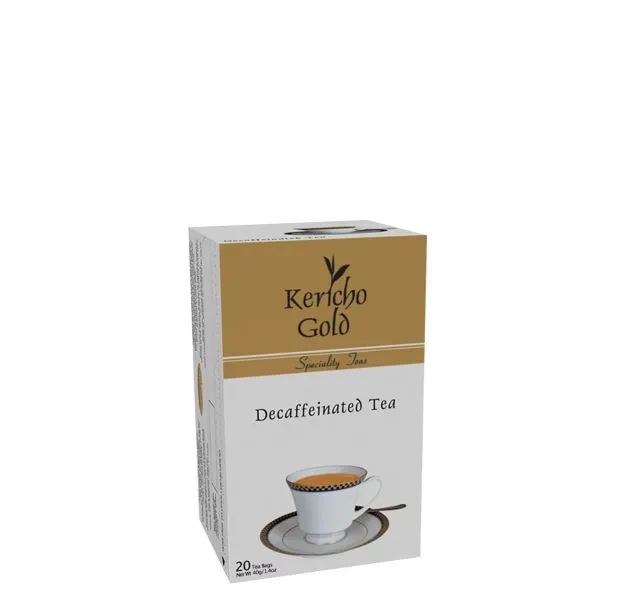 Kericho Gold Decaffeinated Tea Bags 20'S