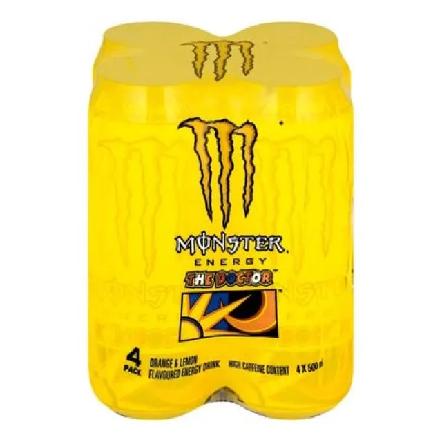 Monster Rossi Energy Drink 4X500ml