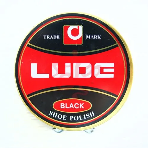 Lude Black Shoe Polish 100ml