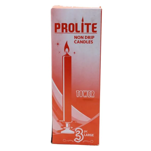 Prolite Fancy Candle Club Red Large