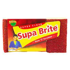 Supa Brite Steel 'O' Scrubber 214