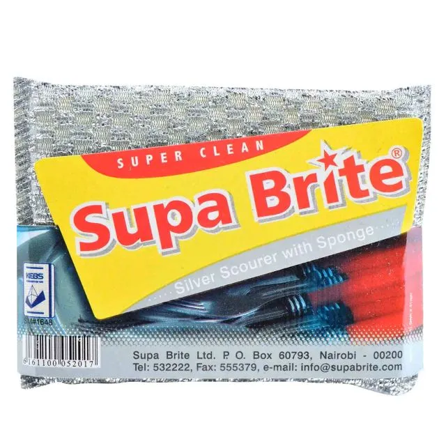 Supa Brite Silver Scourer 1Pack 201