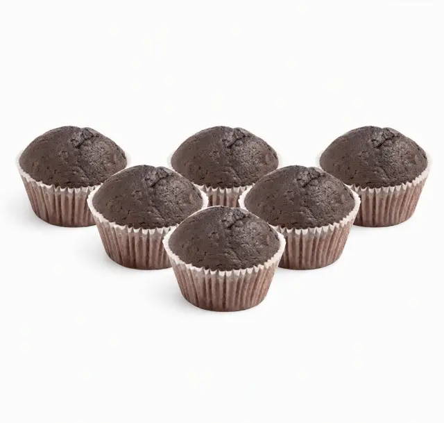 Fresh Eggless Chocolate Muffin 6'S