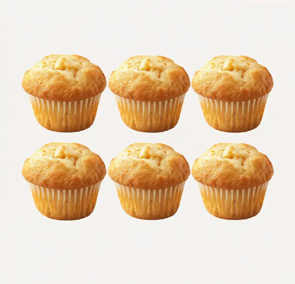 Fresh Eggless Vanilla Muffin 6'S