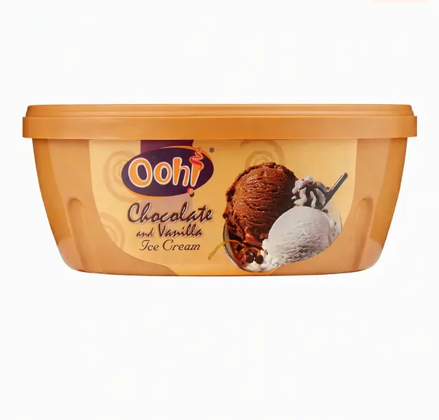 Ooh! Chocolate & Vanilla Ice Cream 500Ml