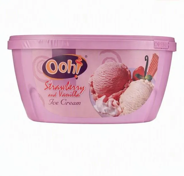 Ooh! Strawberry Ice Cream 1Ltr