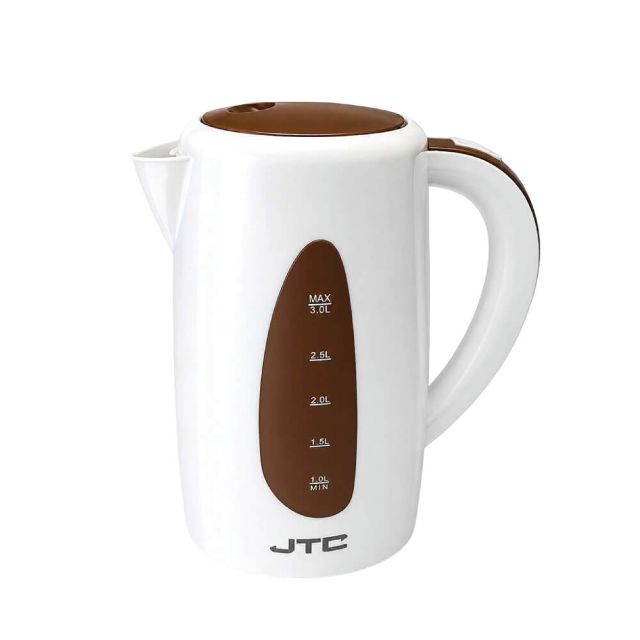 Jtc 360° Corded Kettle Wht 3L-Kec-3001