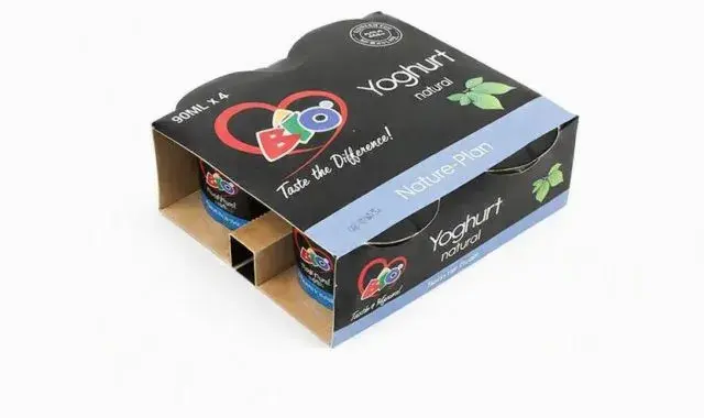 Bio Natural Yoghurt 4X90Ml