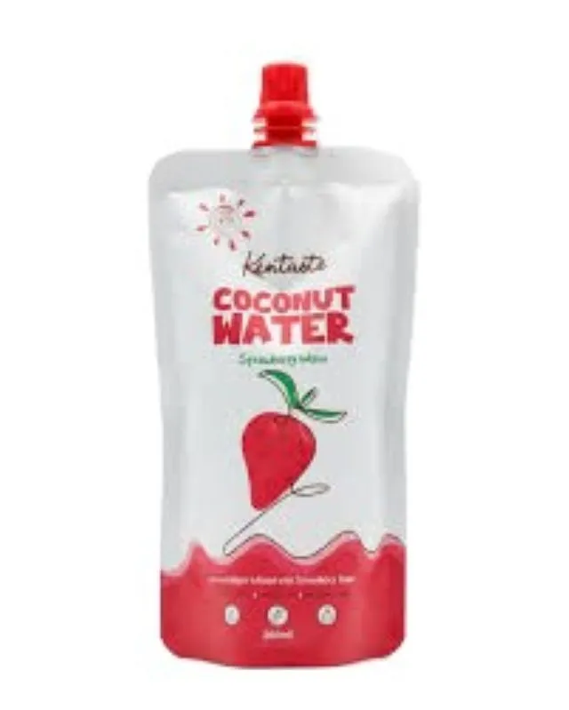Kentaste Coconut Water Strawberry Wave 200Ml Pouch