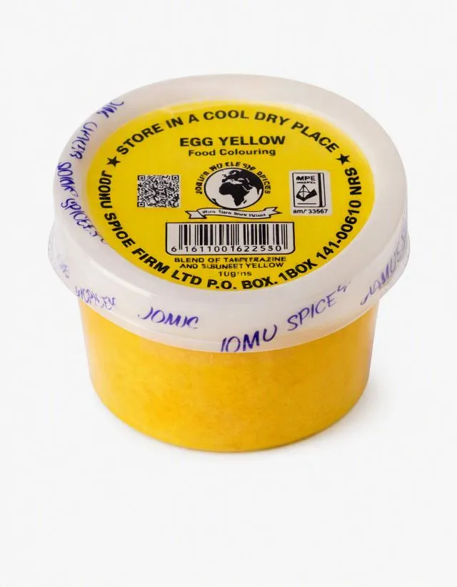Jomu Egg Yellow Food Colour 10G
