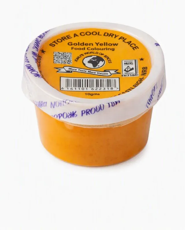 Jomu Golden Yellow Food Colour 10G