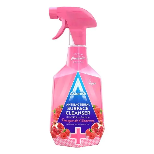 Astonish Pomegranate Antibacterial Surface Cleanser 750Ml