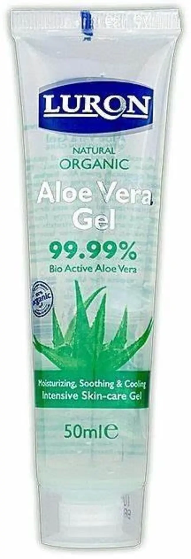 Luron Organic Aloe Vera Gel 99% 50ml