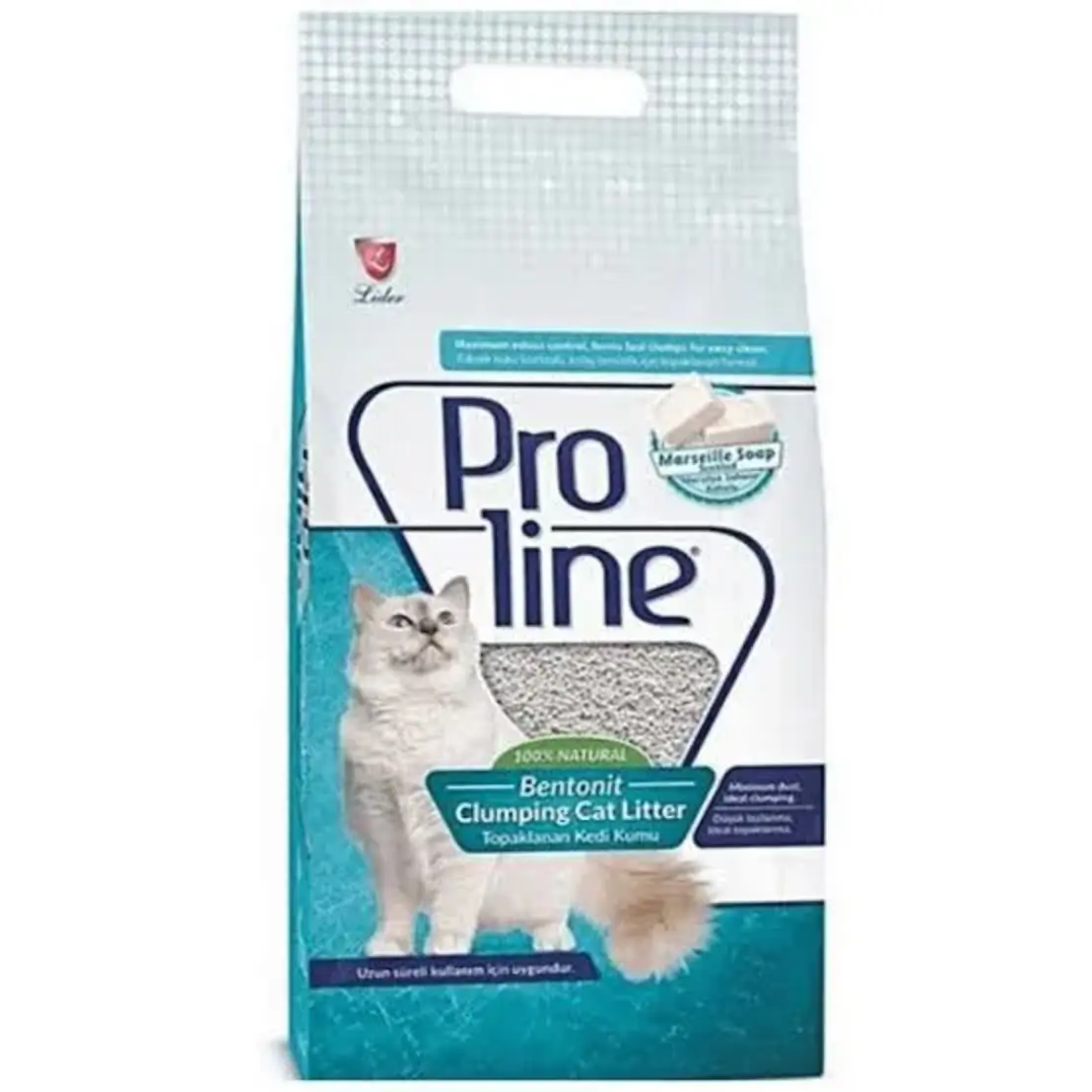 Proline Marseille Soap Clumping Cat Litter 10Ltr