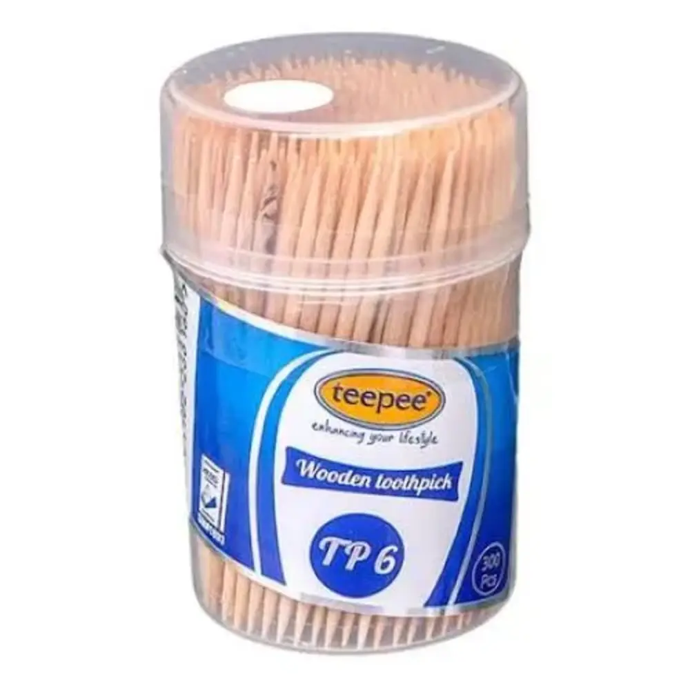 Teepee Wooden Toothpicks 300Pc Tp6