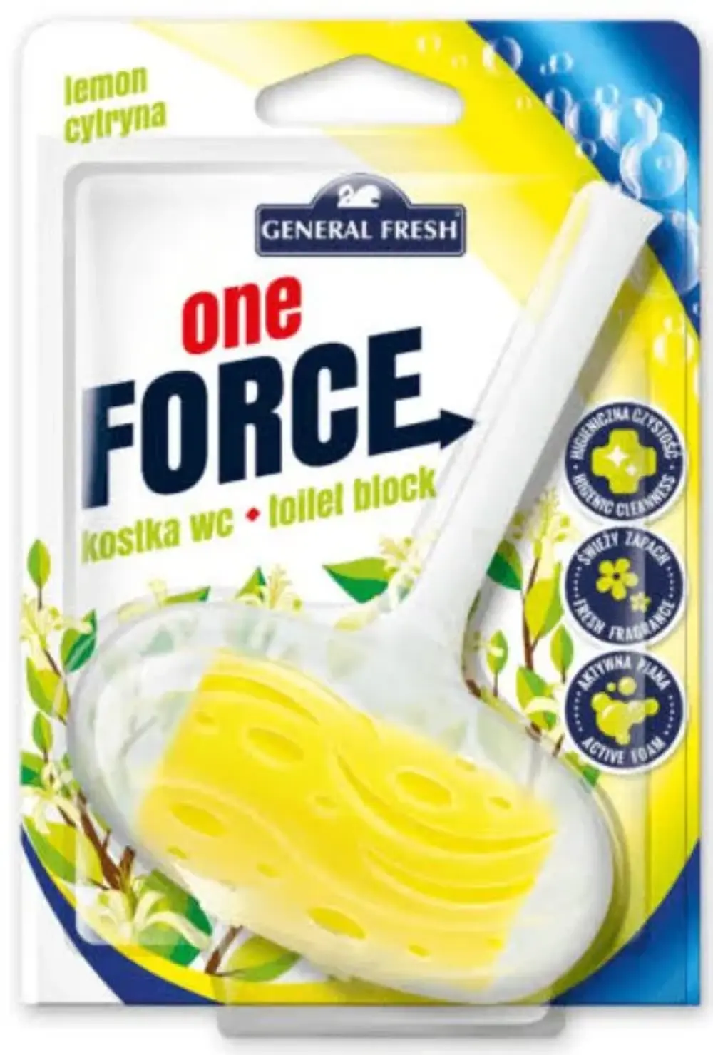 General Fresh One Force Lemon Rim Block 40G