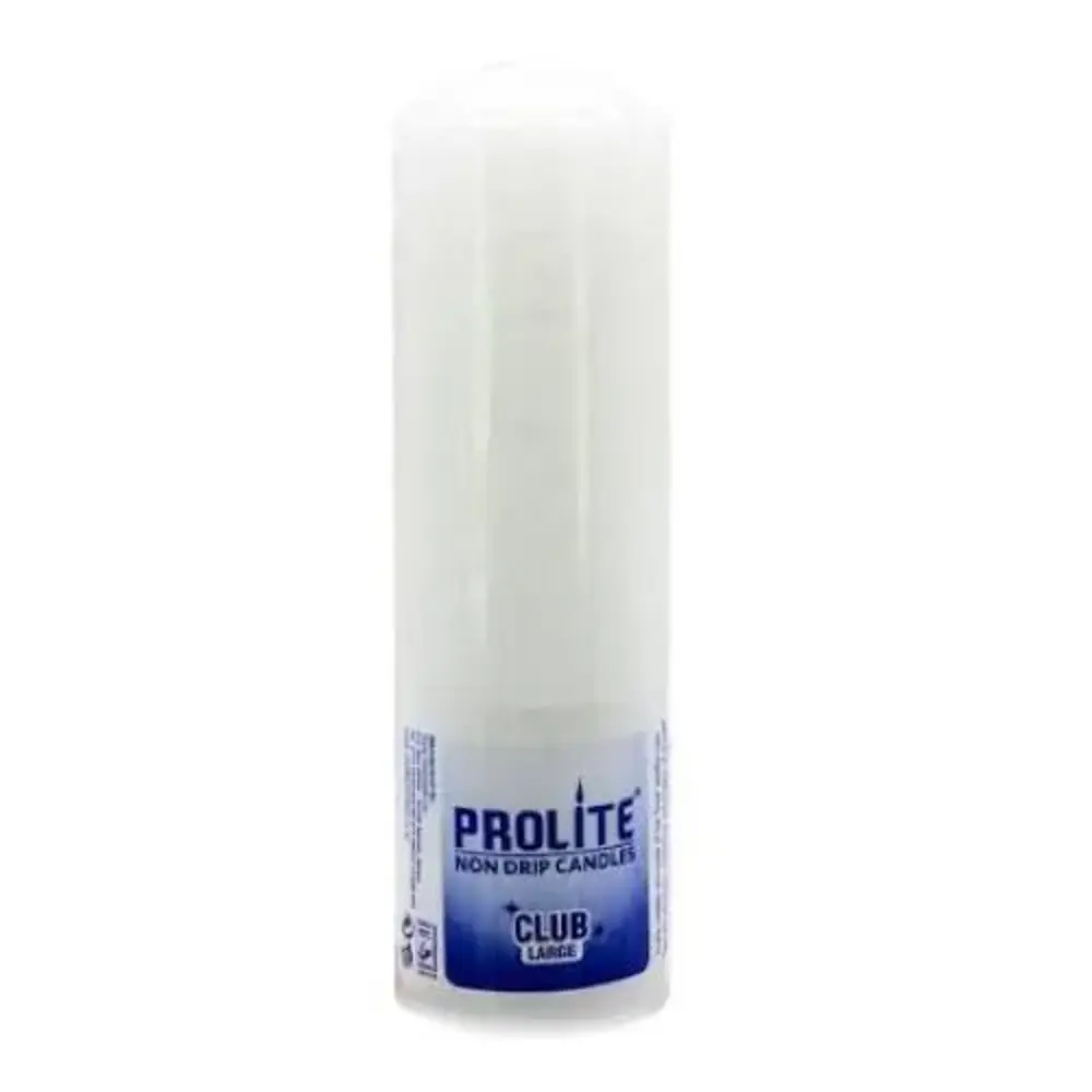 Prolite Fancy Candle Club White Large