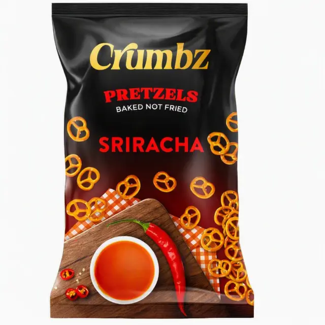 Crumbz Pretzel Sriracha 60G