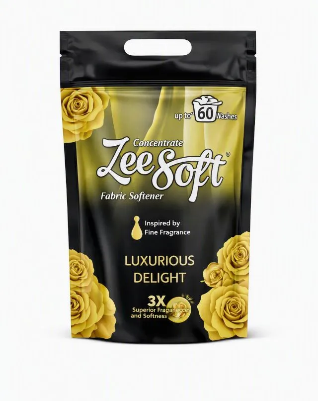 Zeesoft Luxurious Delight  Fabric Softner 60'S Pouch