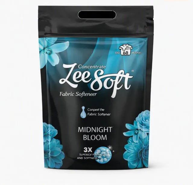 Zeesoft Midnight Bloom Fabric Softner 60'S Pouch