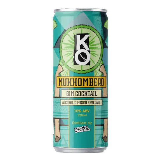 Kenyan Original Mukhombero Cocktail 330Ml Can