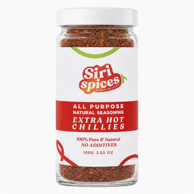 Siri Spices Hot Chillies 100G