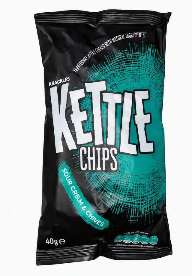 Kettle Chips Sour Cream & Chive 40G