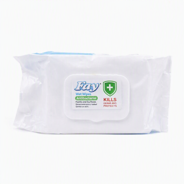 Fay Antibacterial Baby Wet Wipes 72'S