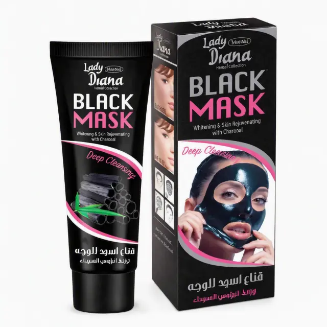 Lady Diana Peel-Off Black Mask 100Ml