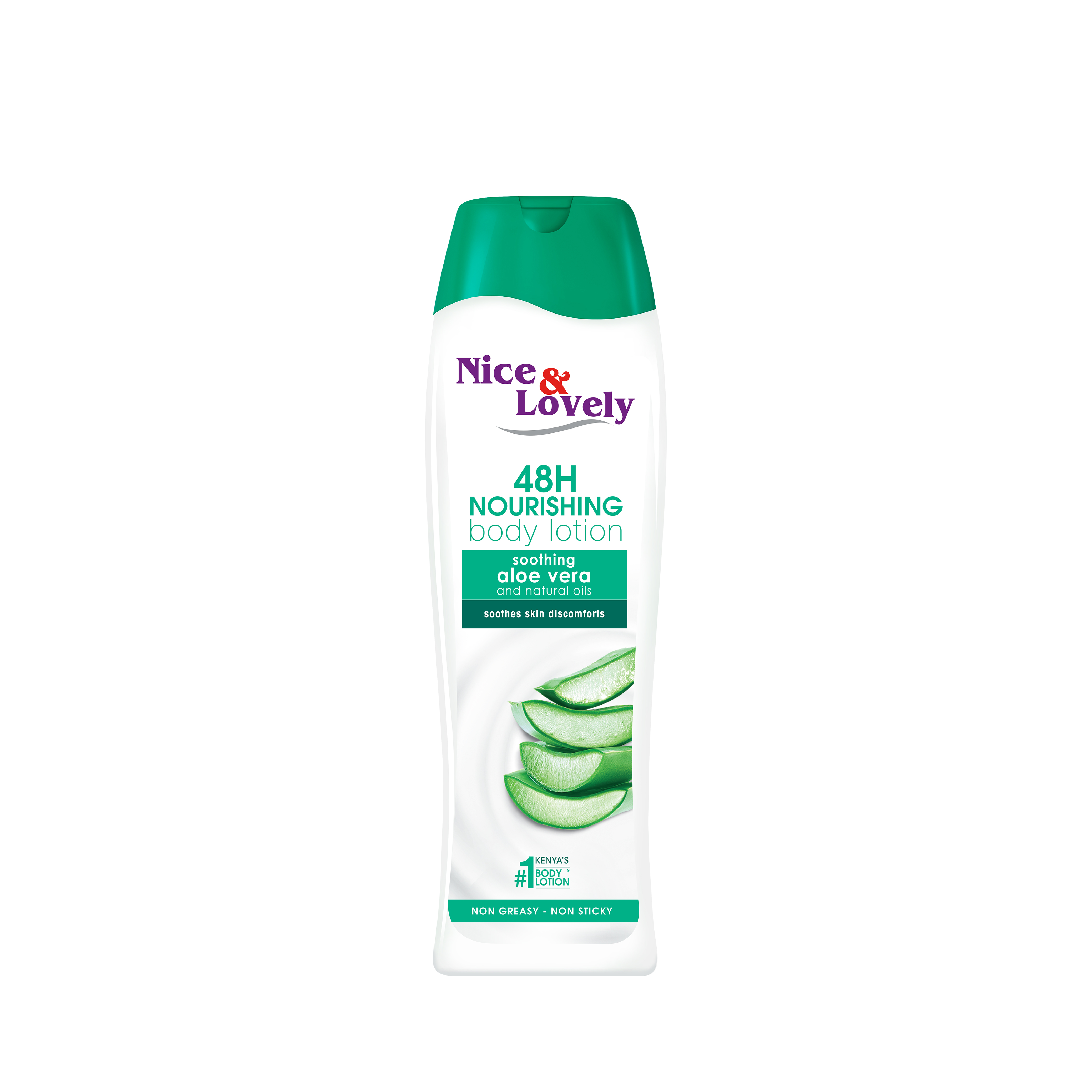 Nice & Lovely Lotion Aloe Vera With Natural Oils 400ml