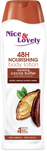 Nice & Lovely Lotion Cocoa Butter With Shea Butter 600ml