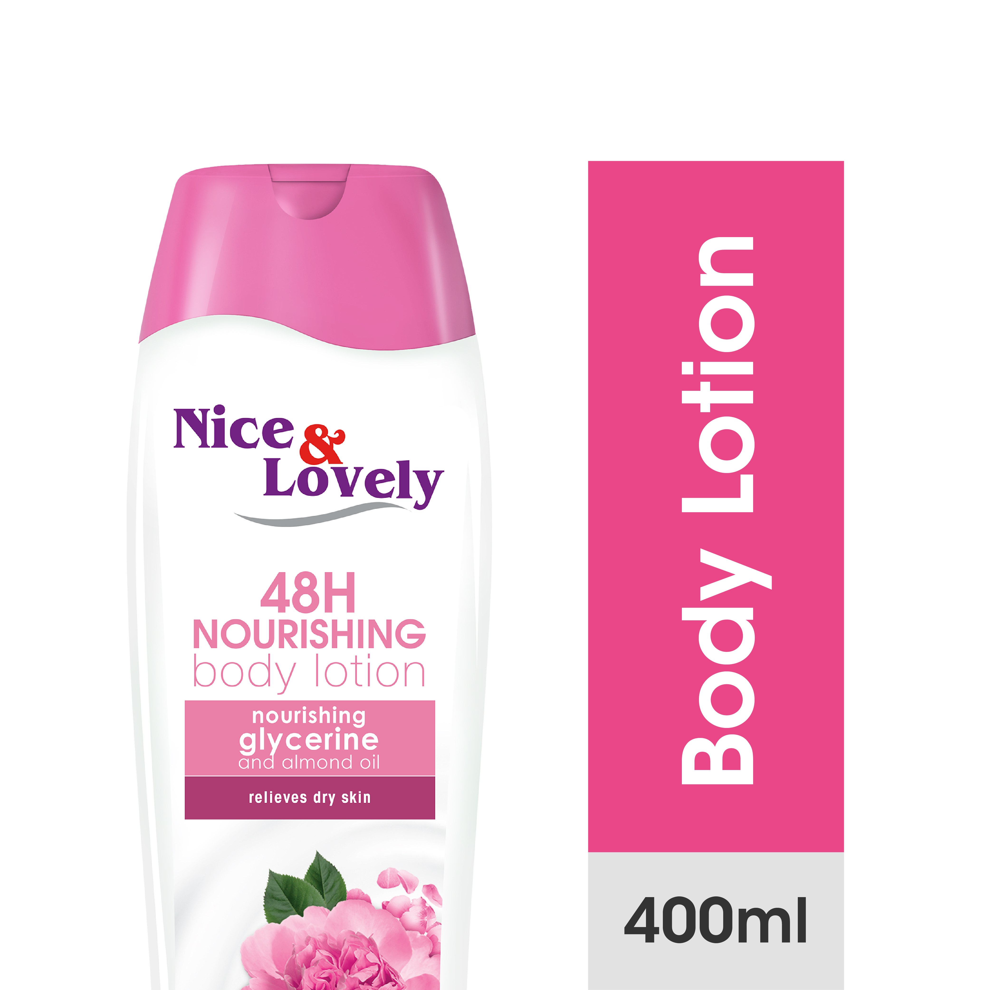 Nice & Lovely Lotion Glycerine With Almond Oil 400ml