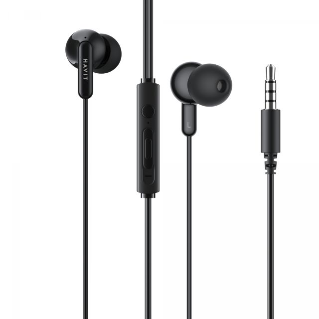 Havit Sport Stereo Metal Bass Wired Earphones E335P