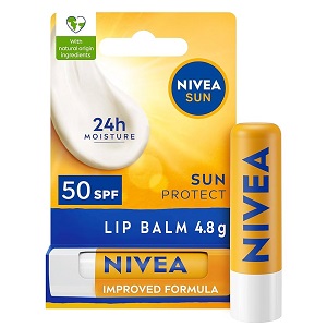 Nivea Lipcare Sun Protect Ant-Age  Spf50 4.8G