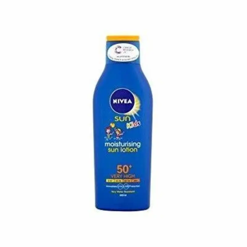 Nivea Sun Moisturising Sun Lotion For Kids 50+ Very High 200ml