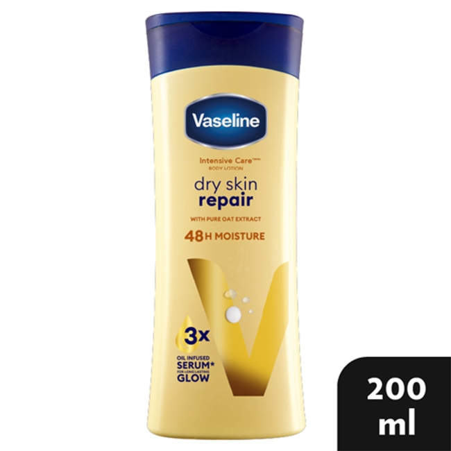 Vaseline Intensive Care Lotion Dry Skin Repair 200ml